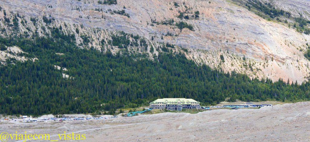 centro de visitantes glaciar athabasca