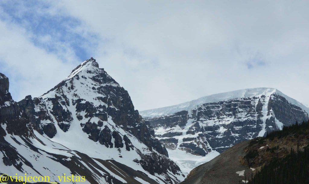 cumbres glaciares rocosas canadienses