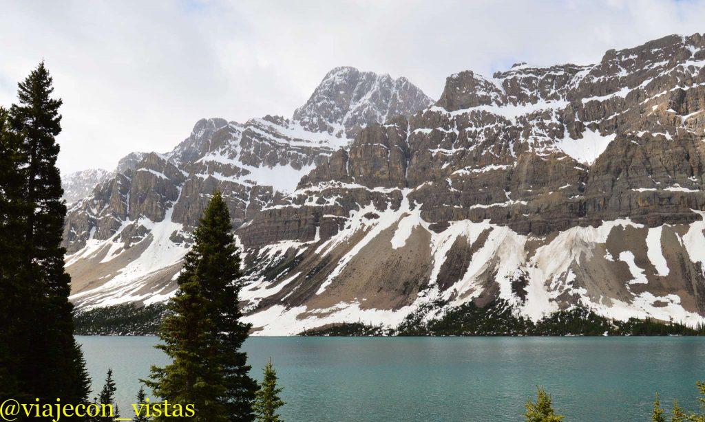 lago en icefields parkway