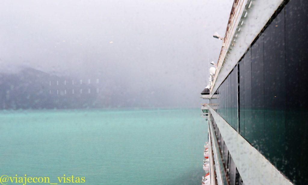 navegacion crucero para ver glaciares en alaska