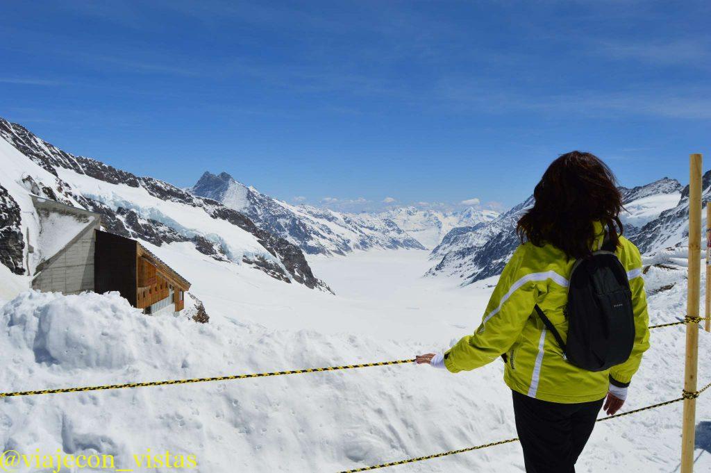 glaciar suiza jungfrau