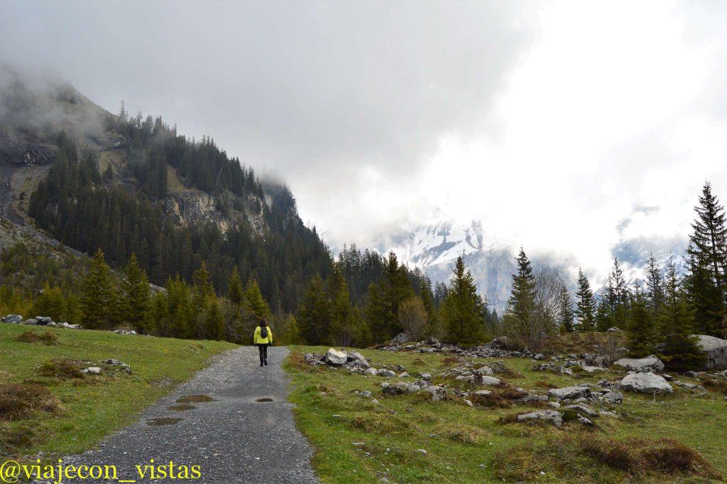 paisaje alpino suizo
