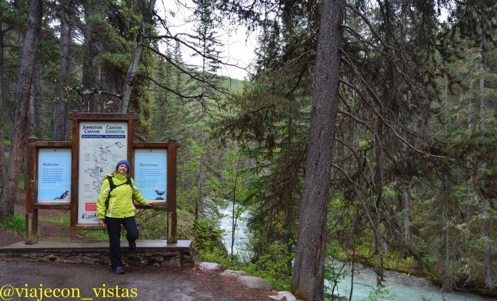 informacion johnston canyon