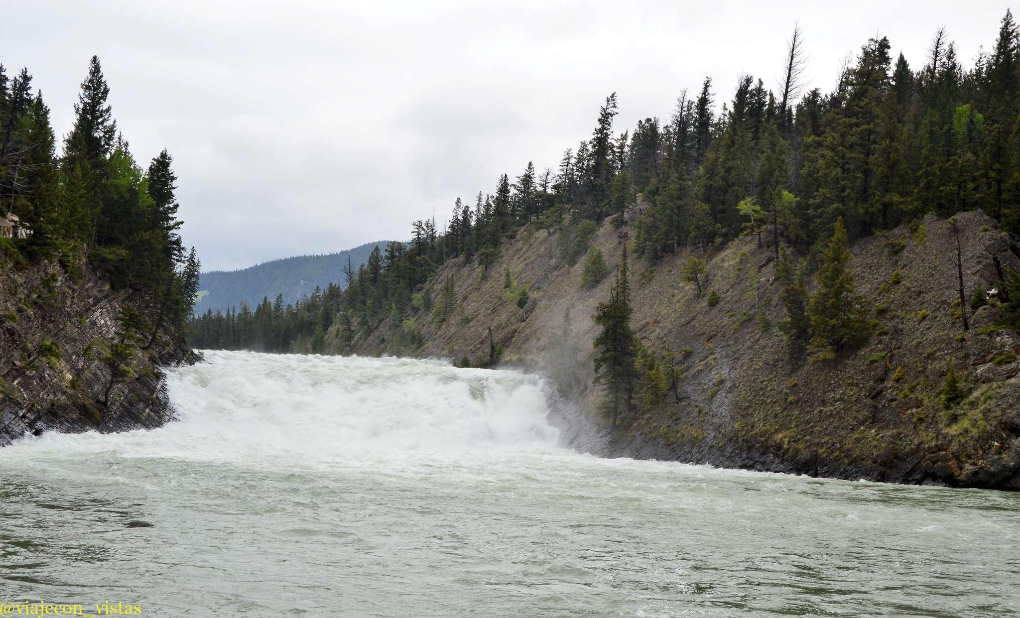 cascada rio bow banff
