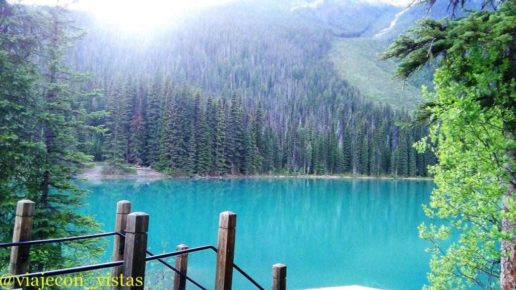 lago esmeralda parque nacional yoho canada