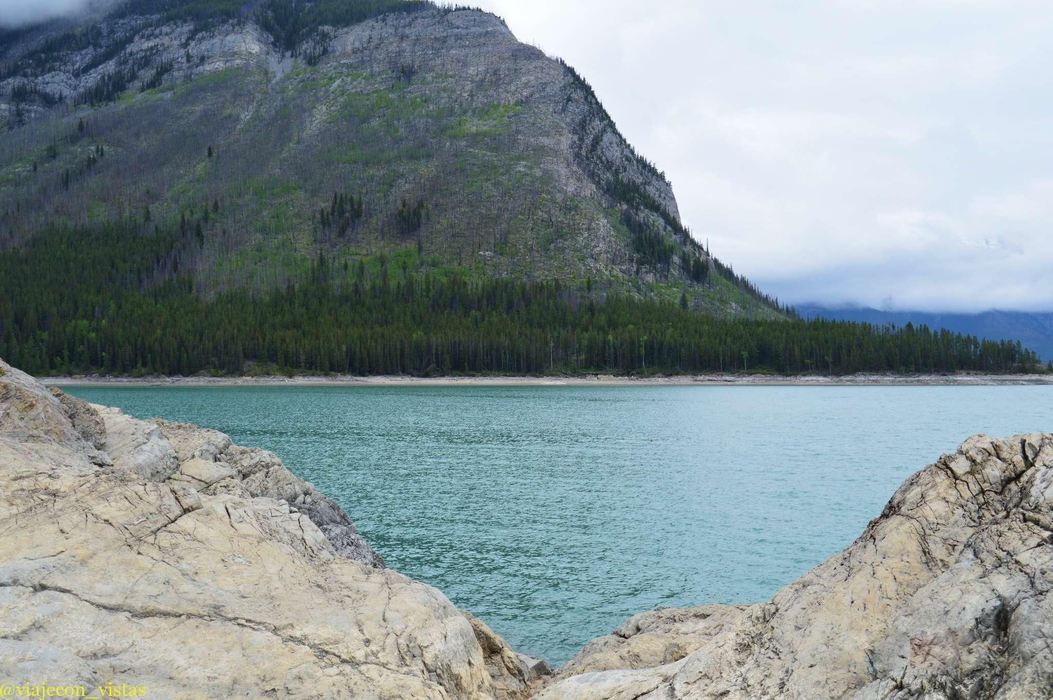 ruta por el lago banff