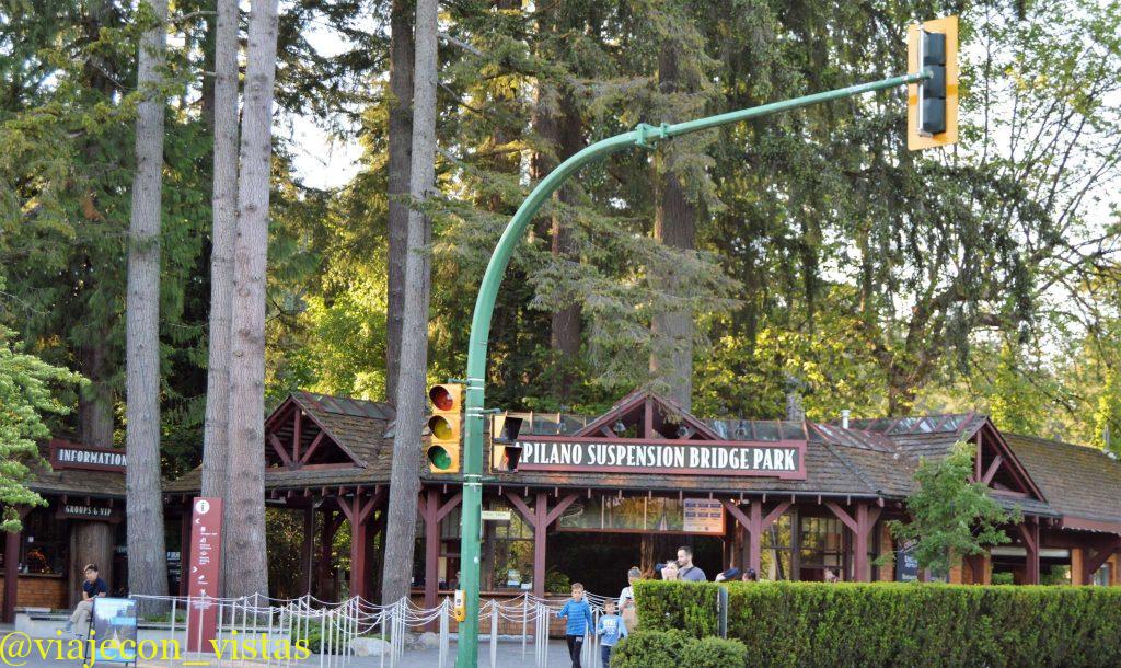 entrada parque capilano vancouver