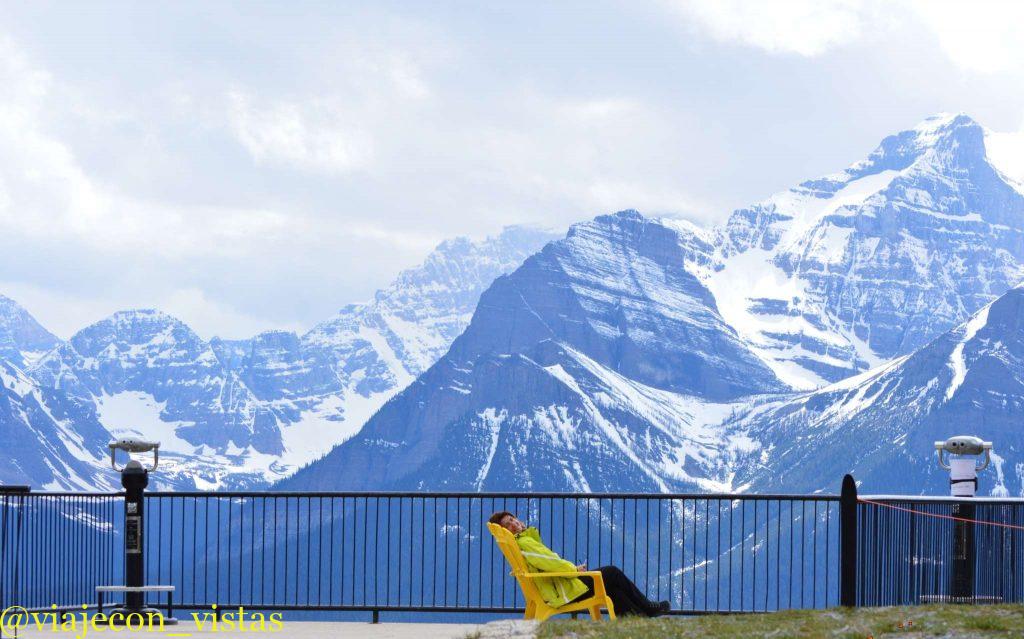 rozando el cielo en las rocosas canadienses