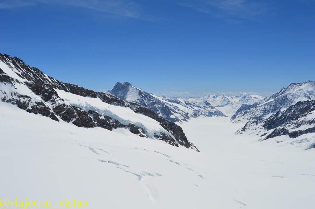glaciar aletsch jungfrau