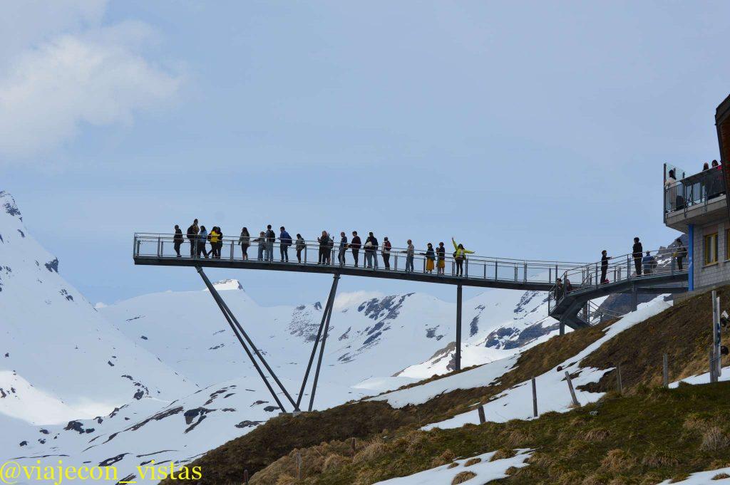 pasarela mirador alpes suizos