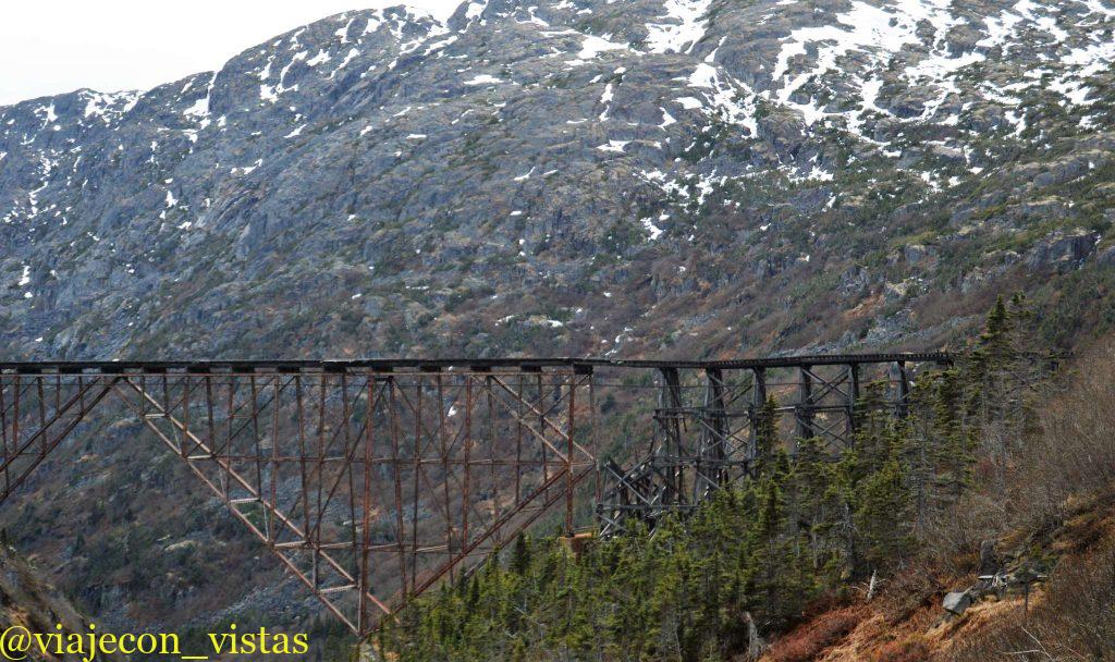 antiguo puente ferrocarril white pass