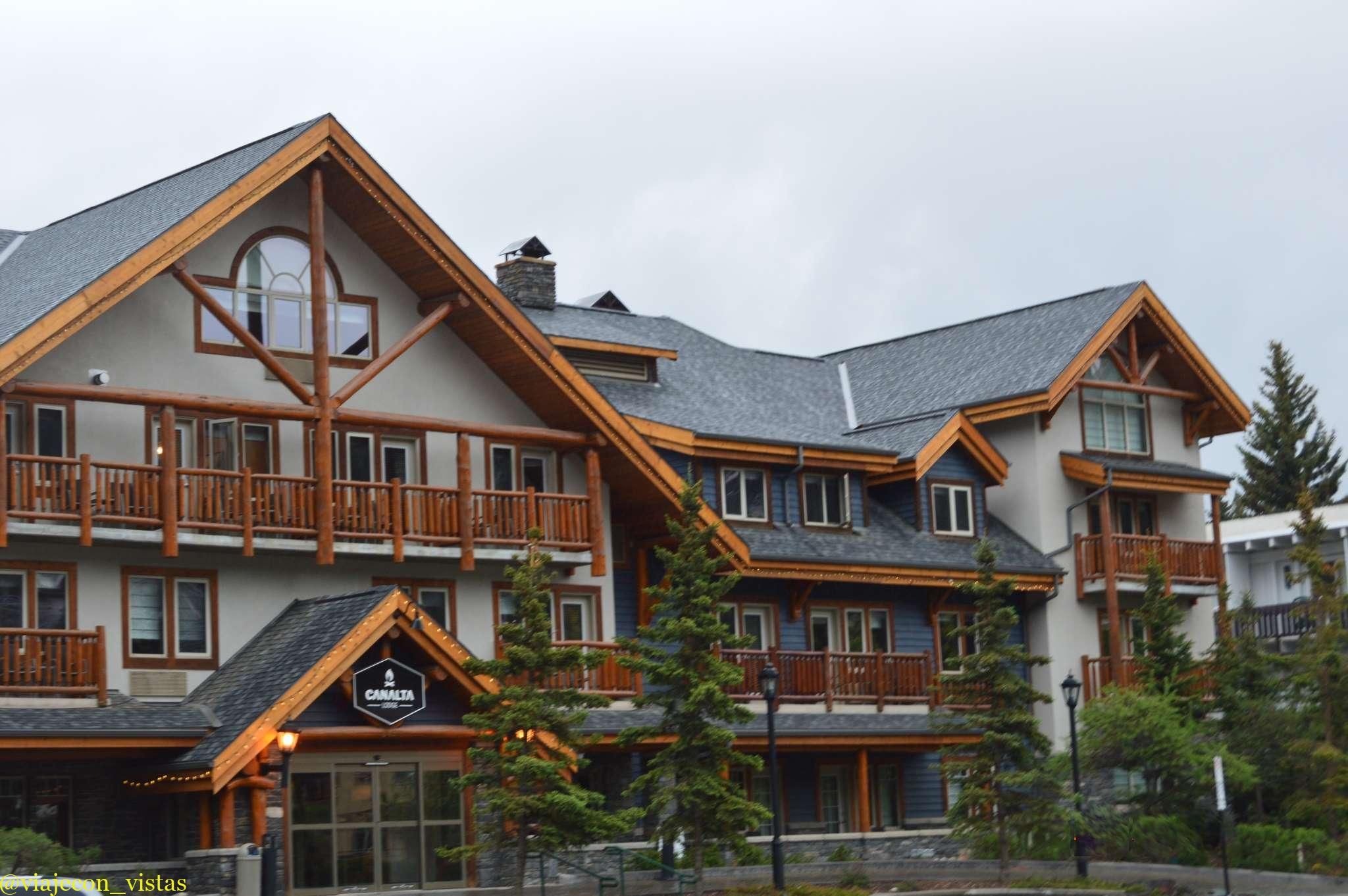 hotel cabaña de troncos banff