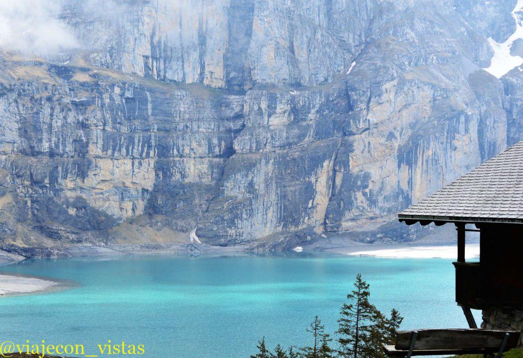 lagos suizos de montaña