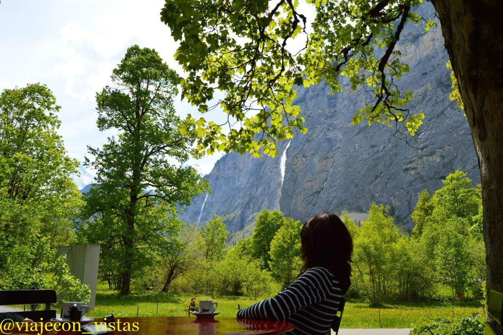 disfrutar el valle de lauterbrunnen