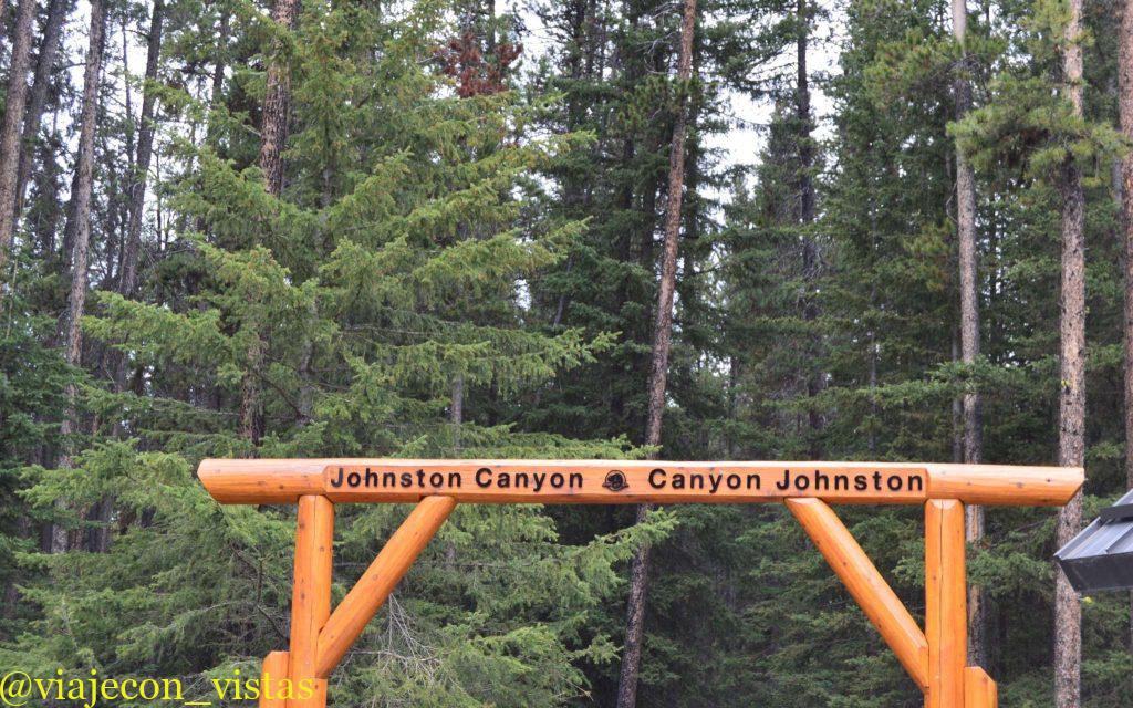entrada a johnston canyon