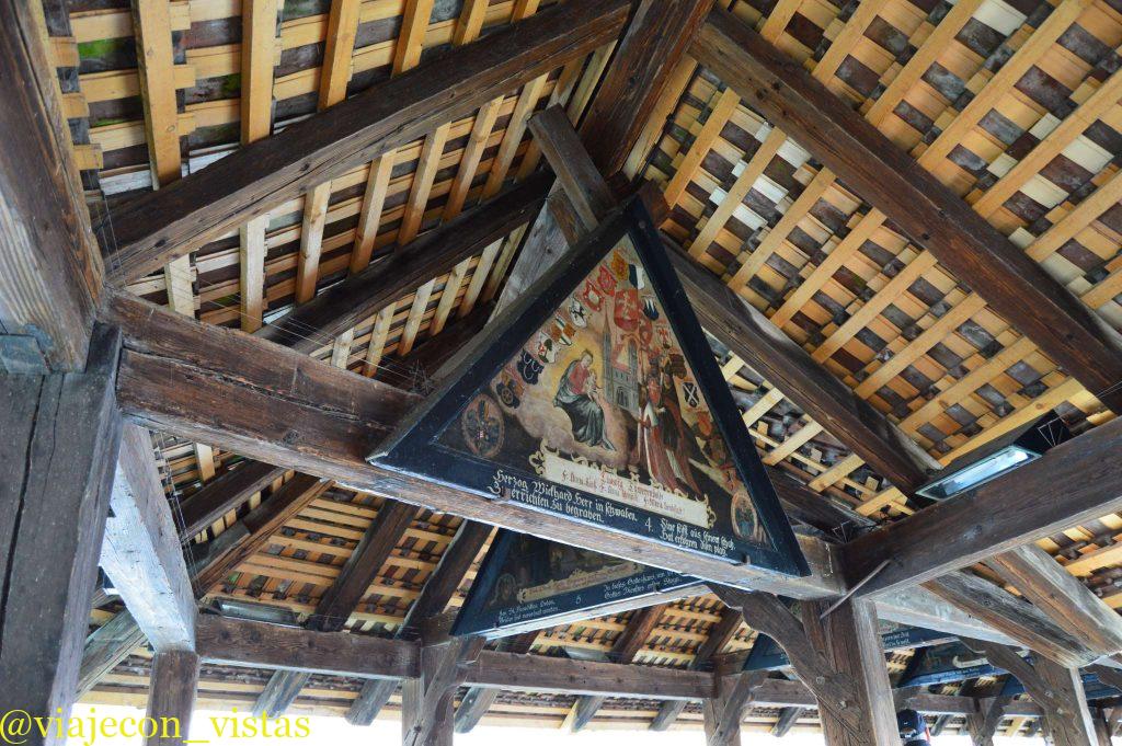 grabados puente madera lucerna