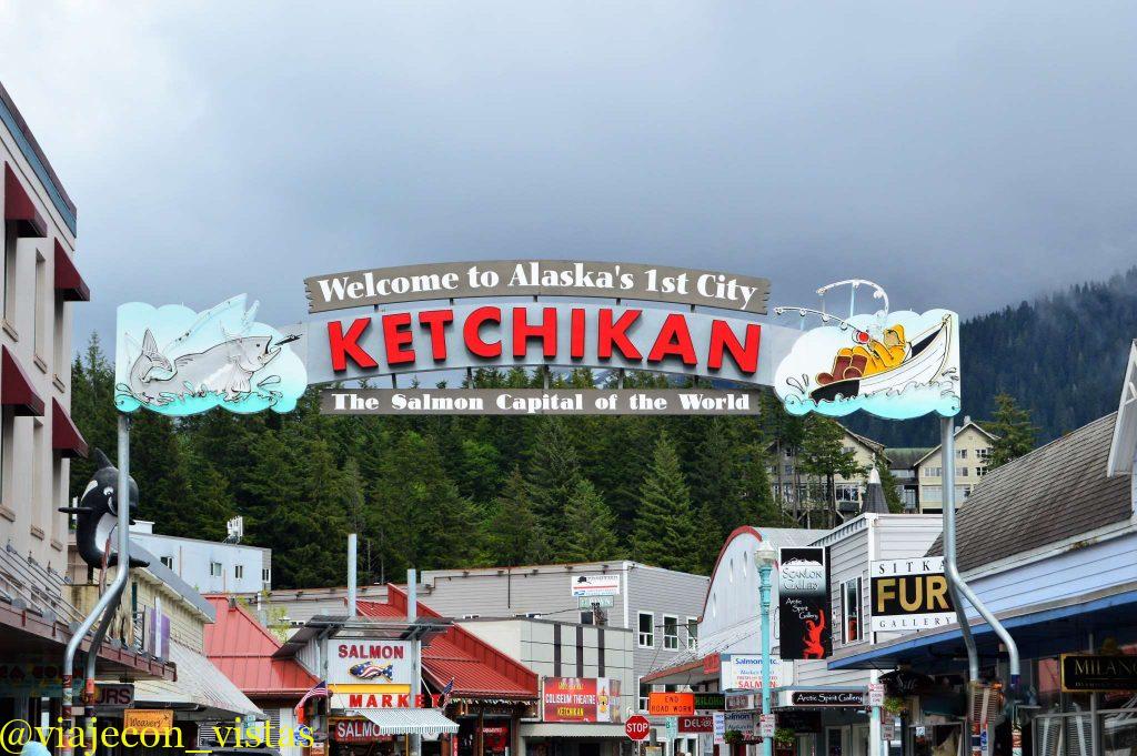 famosa portada de ketchikan