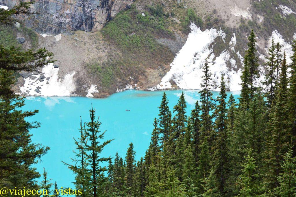 color turquesa lago louise