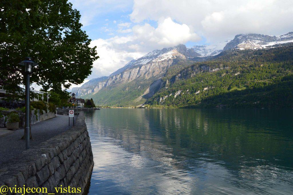 lagos suizos de montaña brienz