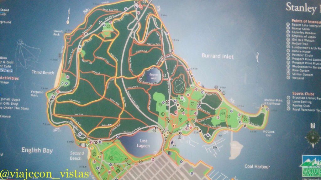 mapa parque stanley