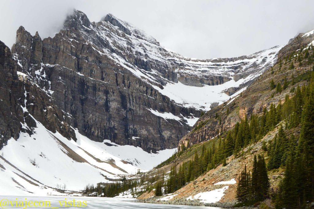 sendero de los seis glaciares banff