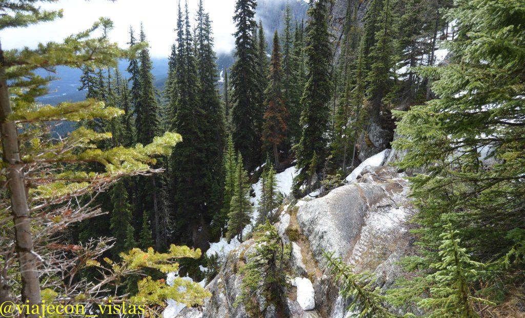 paisaje de alta montaña canada