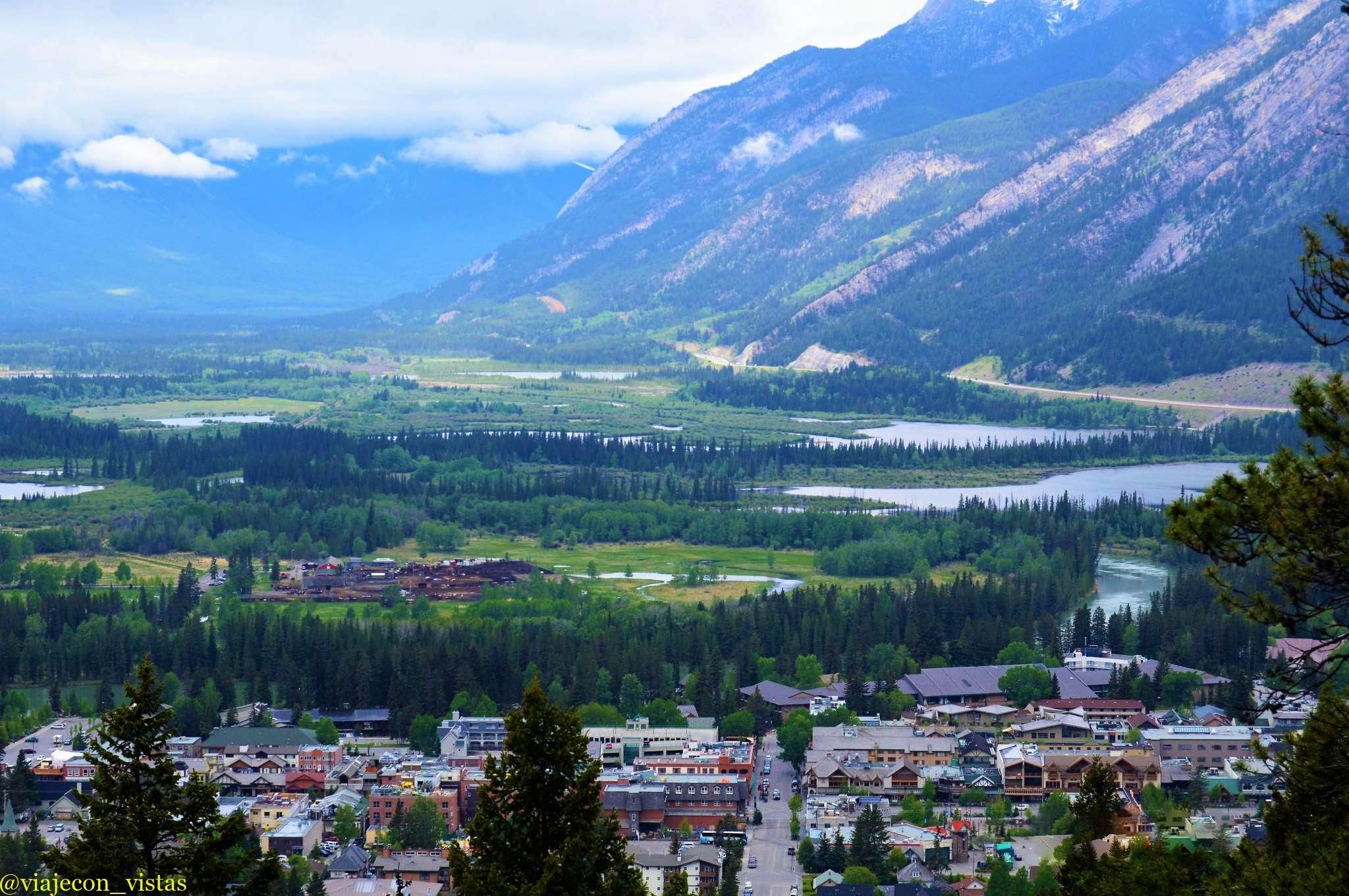 panoramica de banff