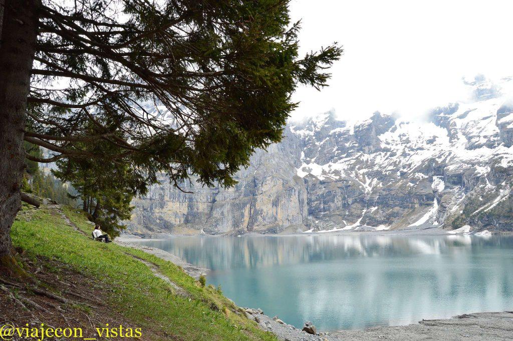 descanso lago suizo