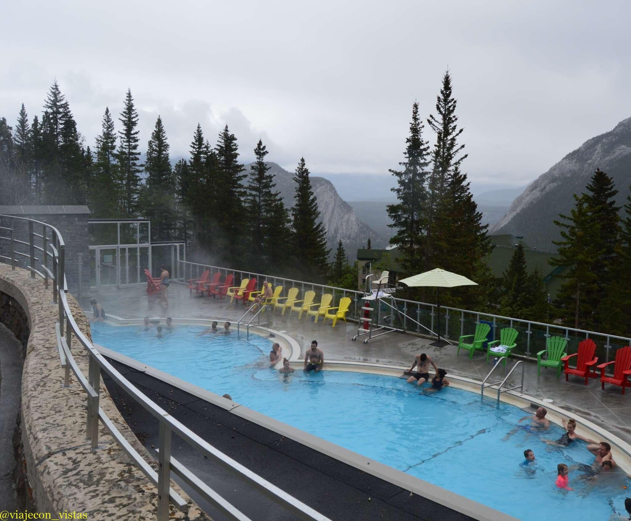 piscina exterior balneario banff