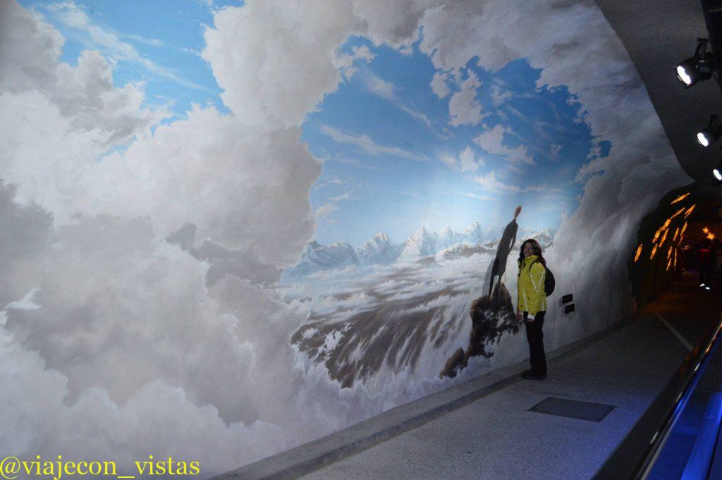 recorrido alpine sentation junfrau