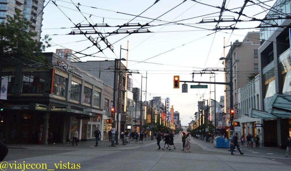 robson street vancouver