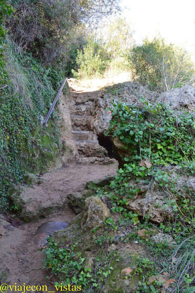 ruta de las cascadas de anna
