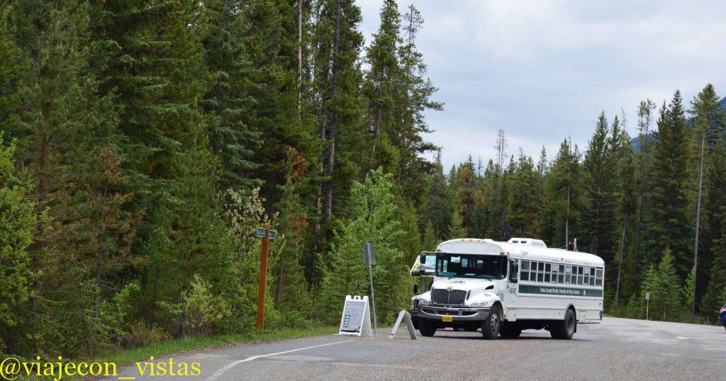 transporte banff johnston canyon