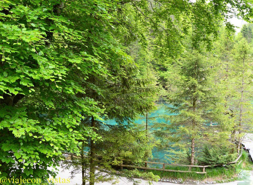 idilico entorno lagos suizos de montaña