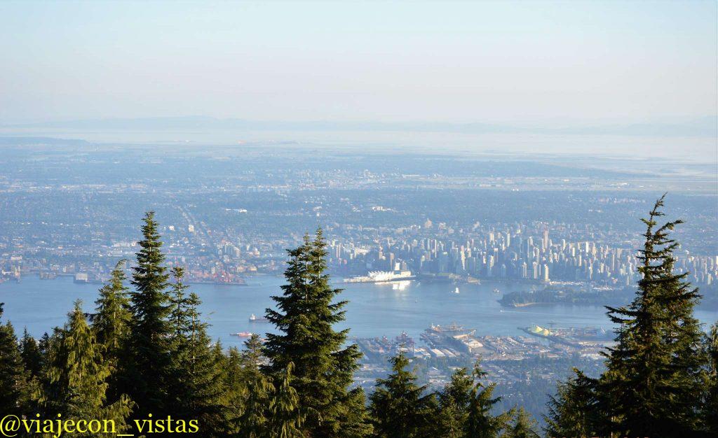 vistas desde el monte grouse
