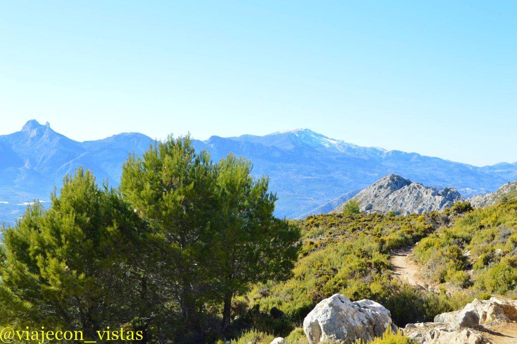 montañas de alicante