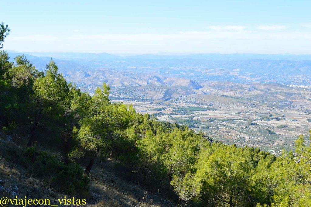vistas desde el refugio de agres