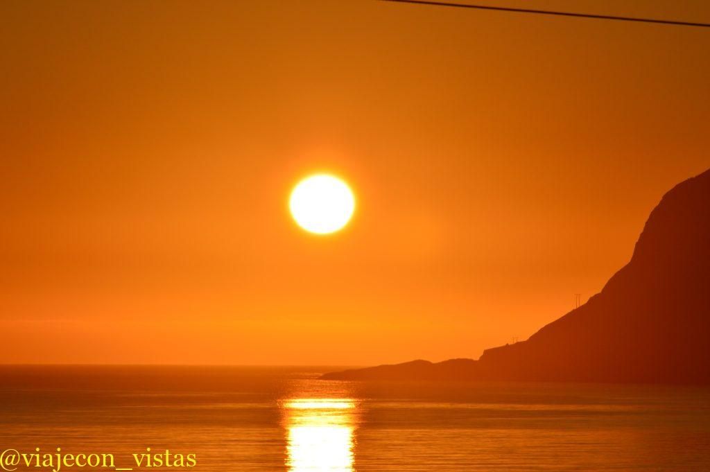 sol de medianoche belleza noruega