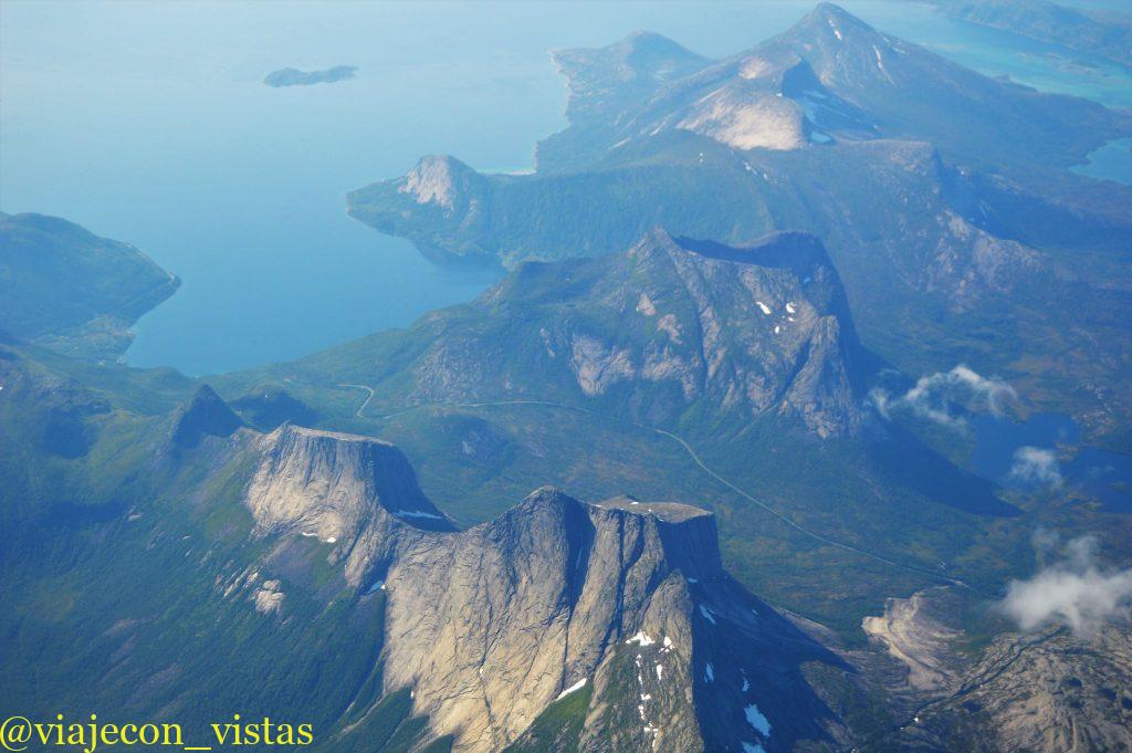 singular paisaje del norte de noruega