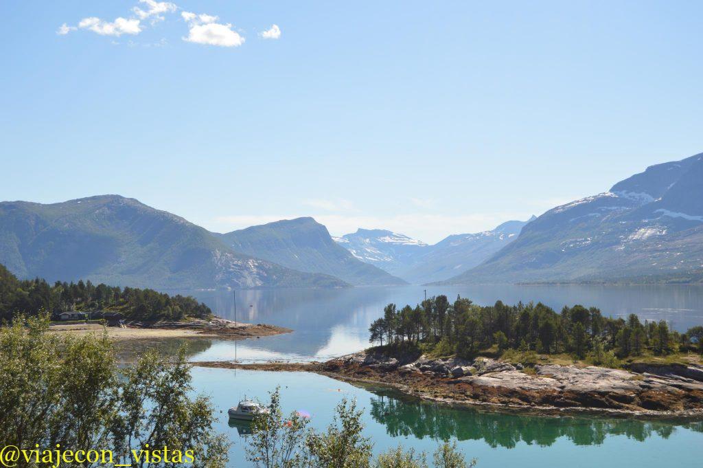 Mølnosholmen, Norte de Noruega