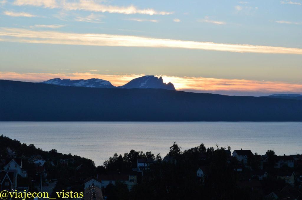 sol de media noche en narvik