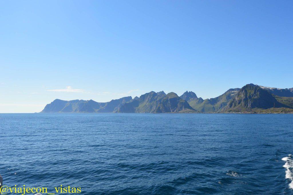 ultima imagen de la increíble cadena montañosa junto al mar