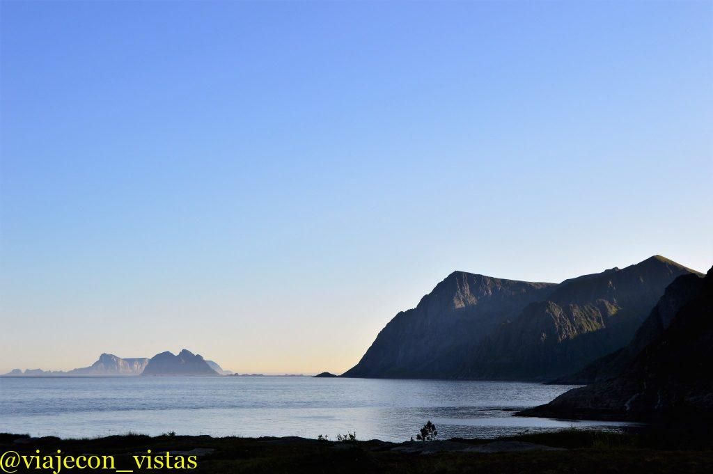 punto y final de la ruta por las islas lofoten