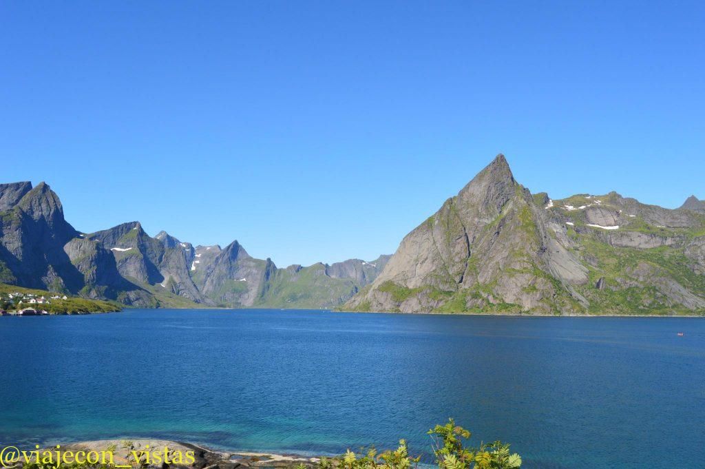 montañas de hamnoy