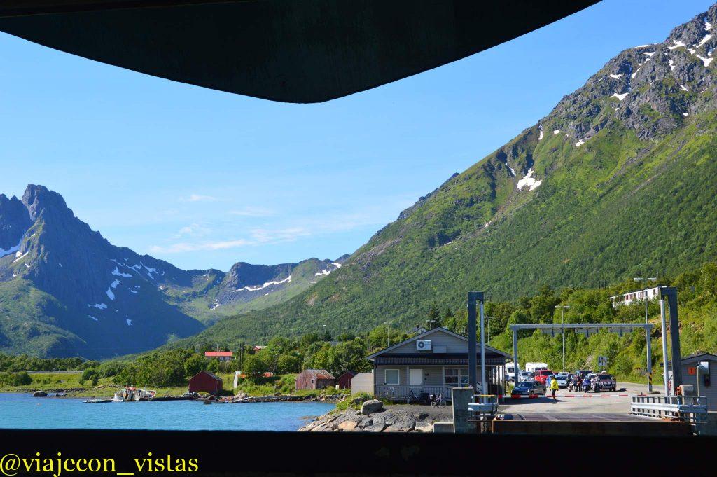 llegada al archipielago de las lofoten