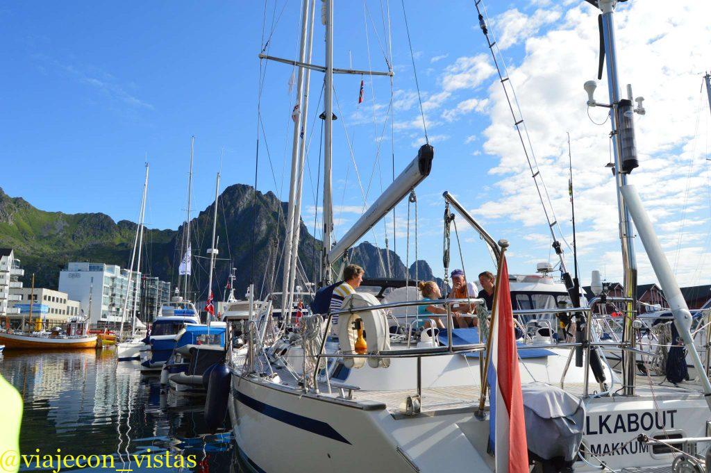 puerto deportivo de Svolvær