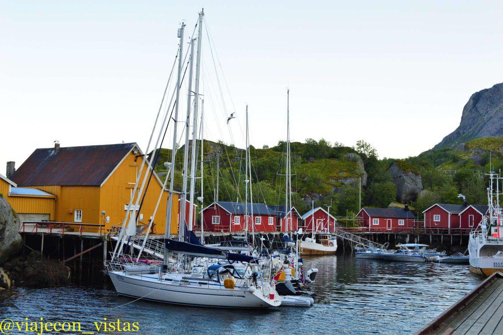 puerto pesquero de nusfjord