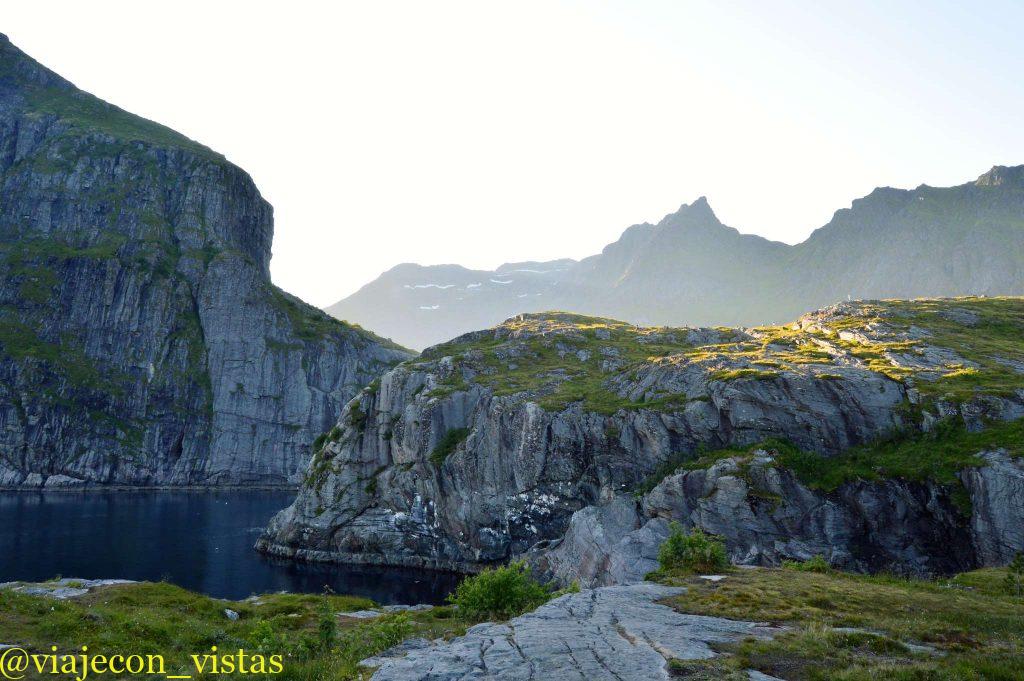 paisajes del sur de las islas lofoten