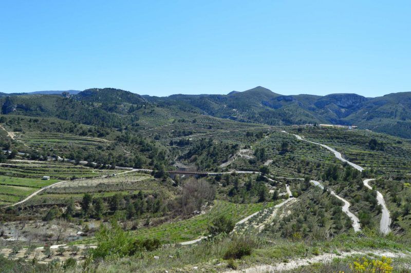 carretera cv 700 barranco de la encantada