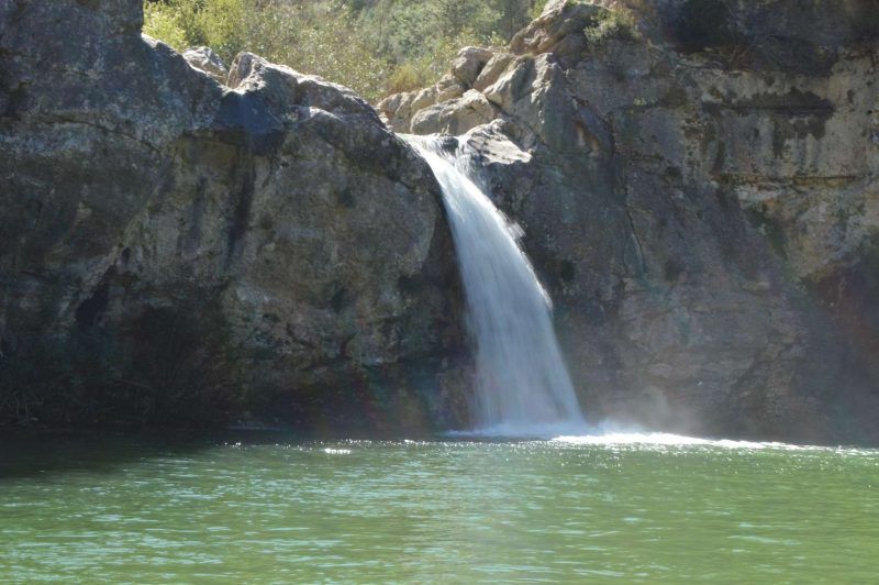 el salt del barranco de la encantada